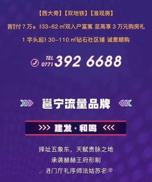 南寧樓市風云再起 7盤聯動促銷，實力房企放大招引領置業新機遇